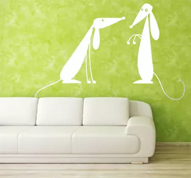 Hunde Aufkleber - TenStickers