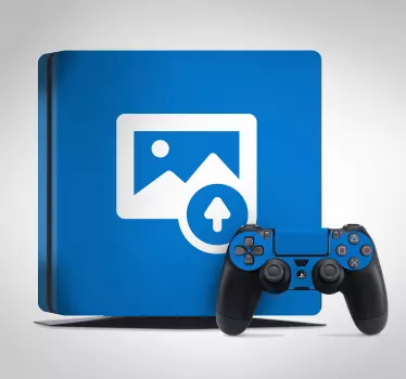 Anpassbarer Aufkleber für die Ps4 - TenStickers