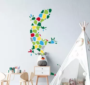 Insekten Sticker Gecko - TenStickers