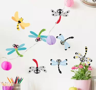 Insekten Sticker Libellen - TenStickers