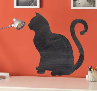 Katze Tafelfolie - TenStickers