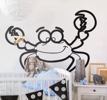 Krabbe Aufkleber - TenStickers