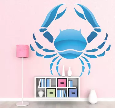 Krebs Horoskop Aufkleber - TenStickers