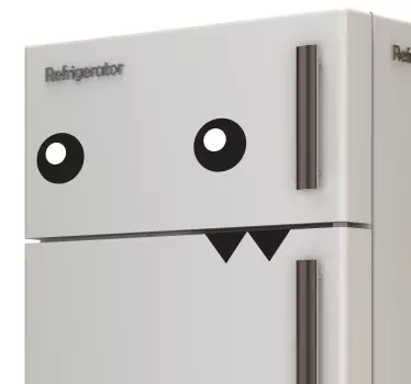 Kühlschrank Folie Monster - TenStickers