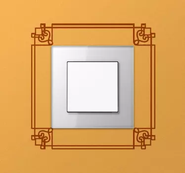 Lichtschalter aufkleber eleganter lichtschalter - TenStickers
