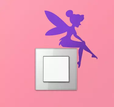 Lichtschalter Sticker Elfe - TenStickers