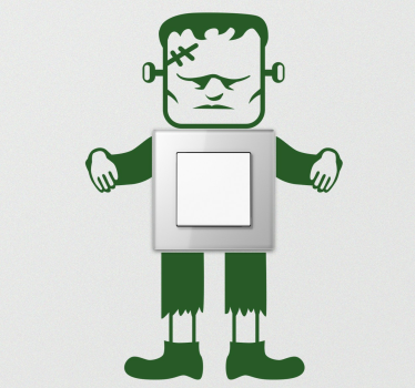 Lichtschalter Sticker Frankenstein - TenStickers