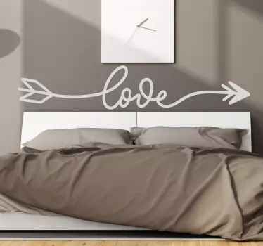 liebe im nordischen stil wandtattoo - TenStickers