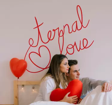 Liebe Sticker ewige liebe herz kollektion - TenStickers