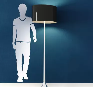 Männer Model Aufkleber - TenStickers