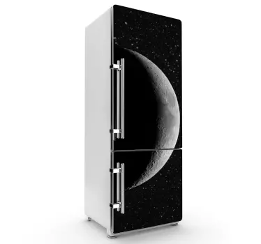 Mond foto kühlschrank folie - TenStickers