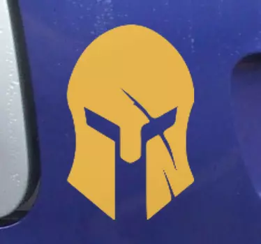 Römischer Helm Motorrad Aufkleber - TenStickers