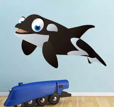Orca Aufkleber - TenStickers