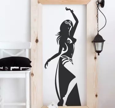 Orientalischer Tanz Aufkleber - TenStickers