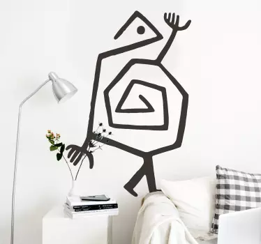 Wandtattoo Wohnzimmer Paul Klee - TenStickers