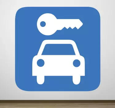 Parken Sticker - TenStickers