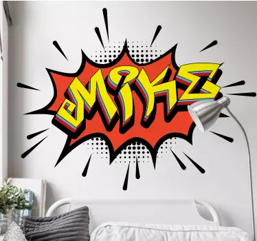 Personalisierte Sticker Graffiti im bombenstil - TenStickers