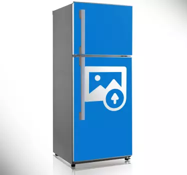 Personalisierbarer Kühlschrank Folie - TenStickers
