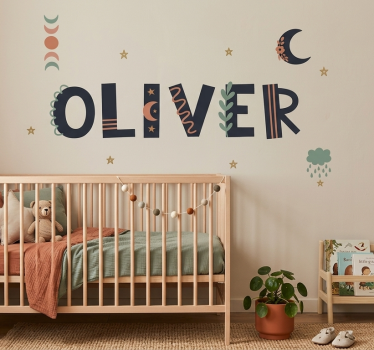 Wandtattoo kinderzimmer individuelle wandgrafik - TenStickers