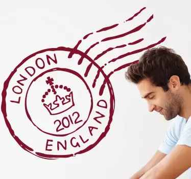 Poststempel London Aufkleber - TenStickers
