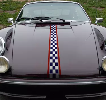 Autoaufkleber Rennsport-Linien - TenStickers