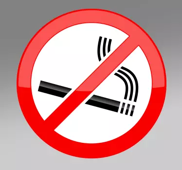 Rauchen Verboten Sticker - TenStickers