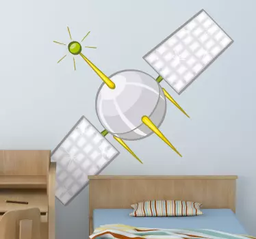 Satellit Aufkleber - TenStickers