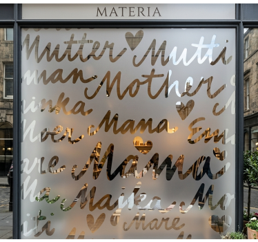 Schaufenster Folie mutterkonzepte - TenStickers