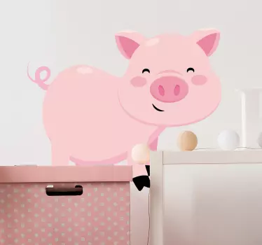 Schweinchen Aufkleber - TenStickers