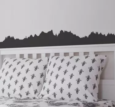 Silhouette Montserrat Wandtattoo - TenStickers