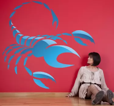 Skorpion Horoskop Aufkleber - TenStickers