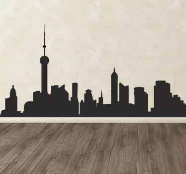 Skyline Aufkleber - TenStickers