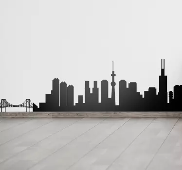 Skyline Tokio Aufkleber - TenStickers