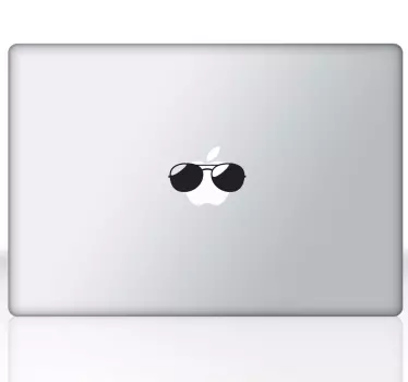 Sonnenbrille Apple Aufkleber - TenStickers