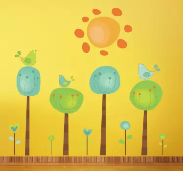 Sonnenplatz Aufkleber - TenStickers