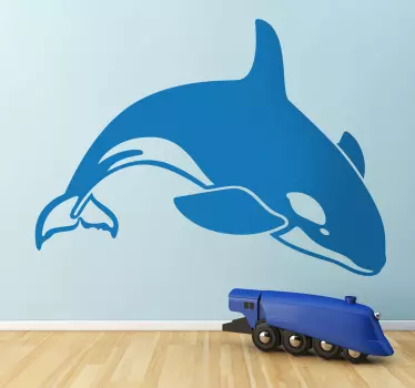 Springender Orca Aufkleber - TenStickers