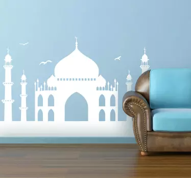 Taj Mahal Aufkleber - TenStickers