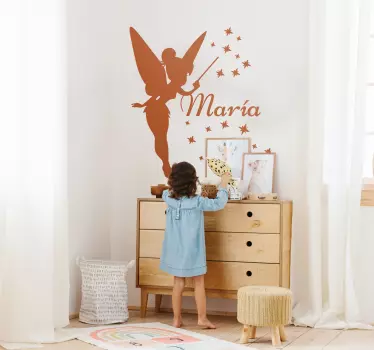 Personalisierbares Wandtatto Tinkerbell - TenStickers