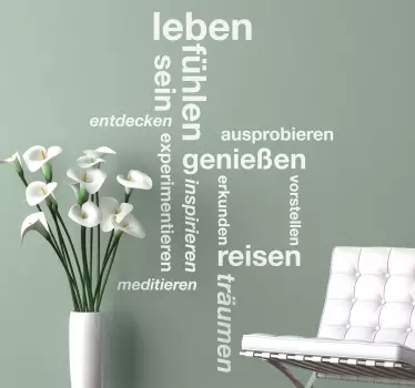 Träume Aufkleber - TenStickers