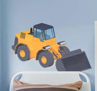 Tuning aufkleber für schwere hebemaschinen - TenStickers