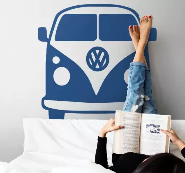 Tuning Aufkleber klassische van-silhouette - TenStickers