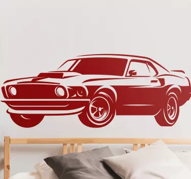 Autoaufkleber muskelsilhouette - TenStickers