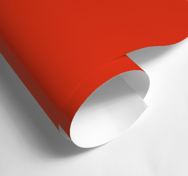 Wandtattoo einfarbig mattes korallenrot - TenStickers