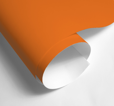 Wandtattoo einfarbig mattes orange - TenStickers