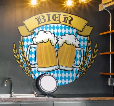 Sticker Getränke Bier - TenStickers