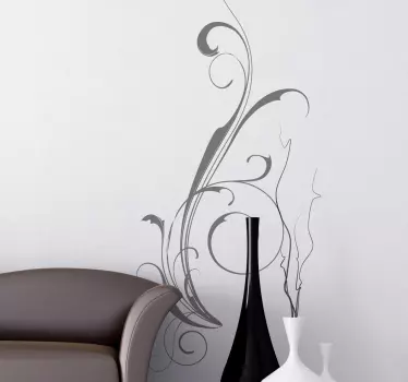 Wandtattoo filligranes Ornament - TenStickers