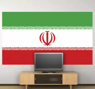 Wandtattoo Flagge Iran - TenStickers