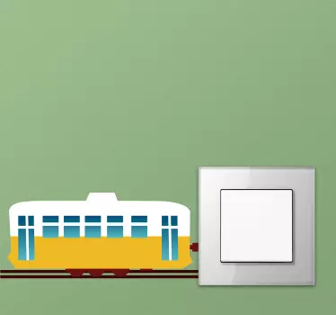 Aufkleber Zug Waggon - TenStickers