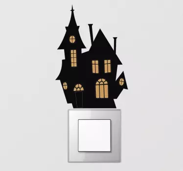 Wandtattoo für Zuhause Halloween Lichtchalter - TenStickers