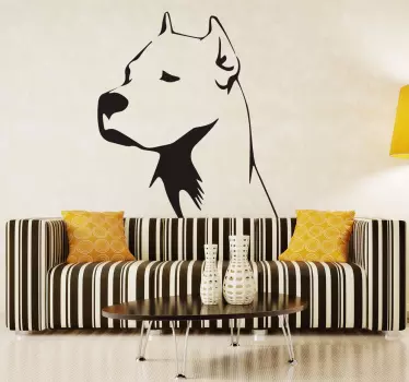 Wandtattoo Hund - TenStickers